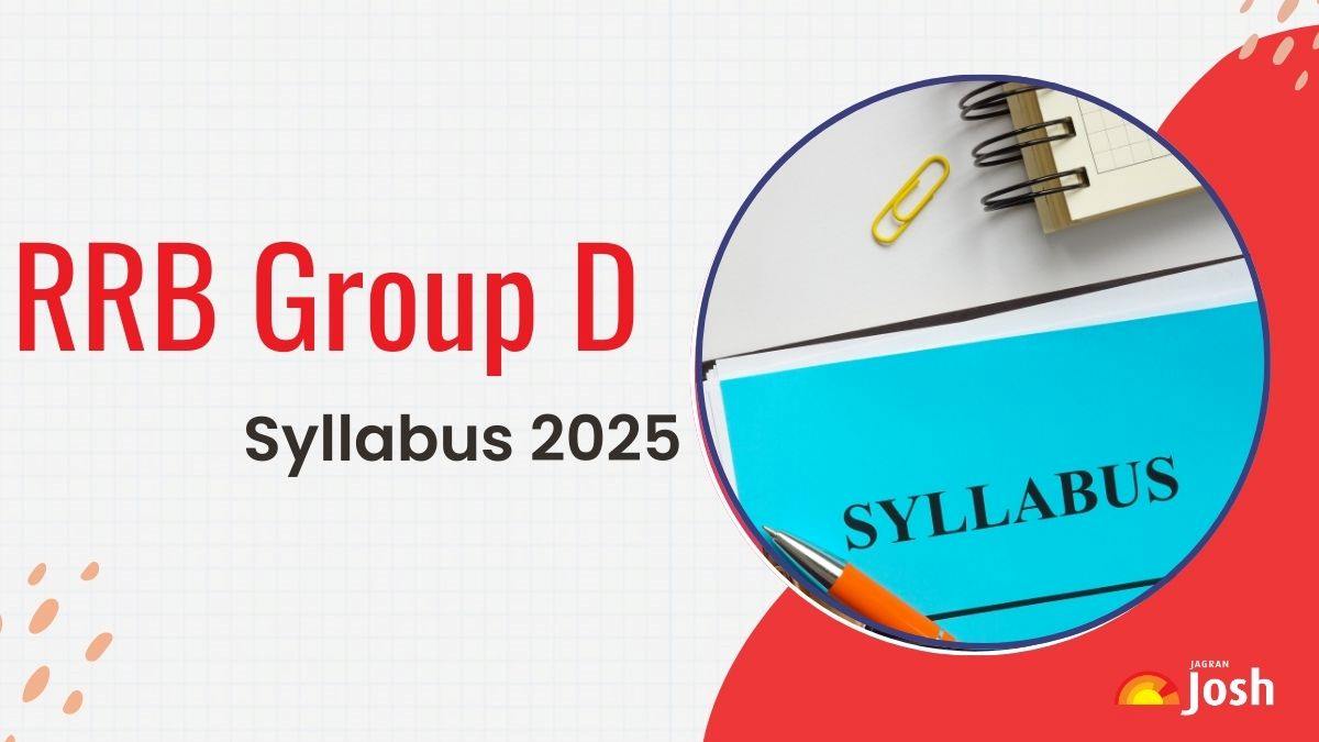 Rrb Group D Syllabus 2025 Check Exam Pattern Subject Wise Topics Rrb Group D Syllabus 2025 Check Exam Pattern Subject Wise Topics
