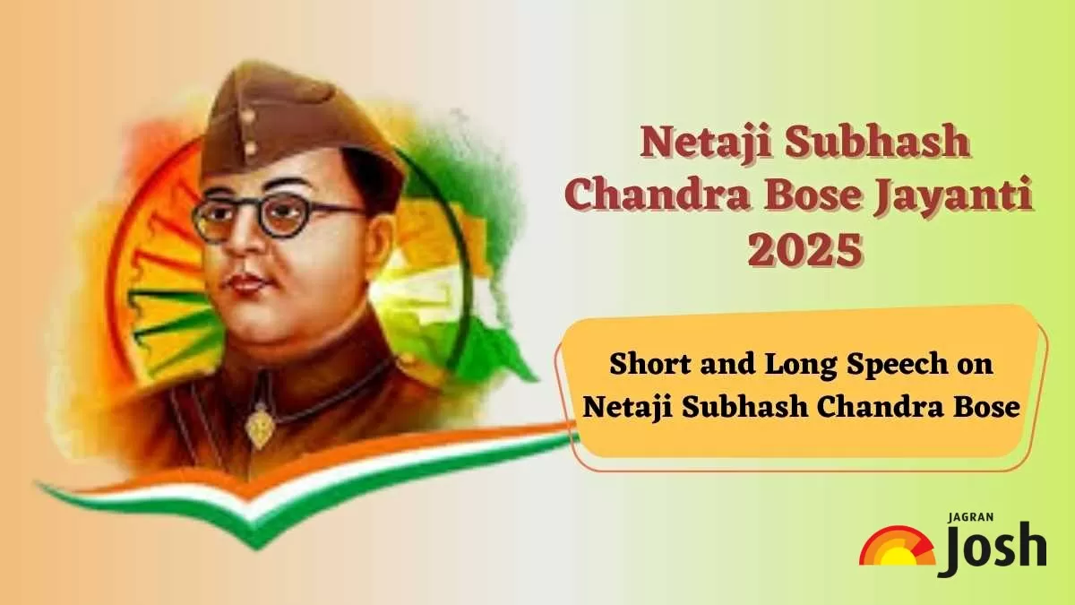 Speech on Subhash Chandra Bose Jayanti
