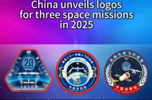 China Unveils Logos for Three Space Mission in 2025
