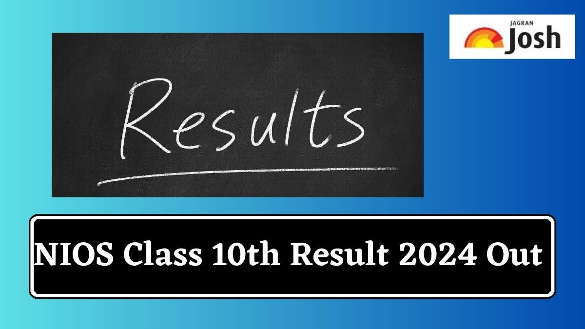 NIOS Class 10 Result 2024 Declared: Check your results now 