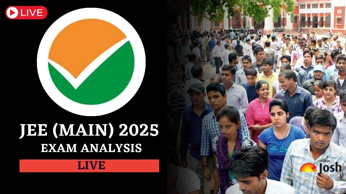 JEE Main 2025 Exam Analysis Live: Today's Shift 1, 2 Subject Wise Paper Review