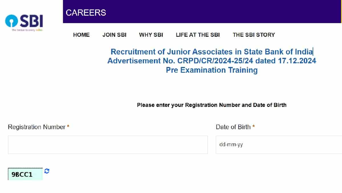 SBI Clerk Admit Card 2025: Download JA PET Call Letter at sbi.co.in