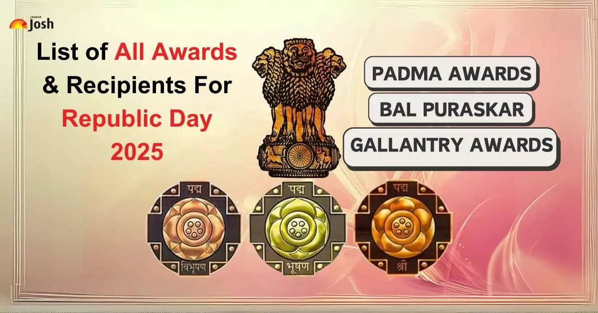 List of All Awards & Recipients For Republic Day 2025