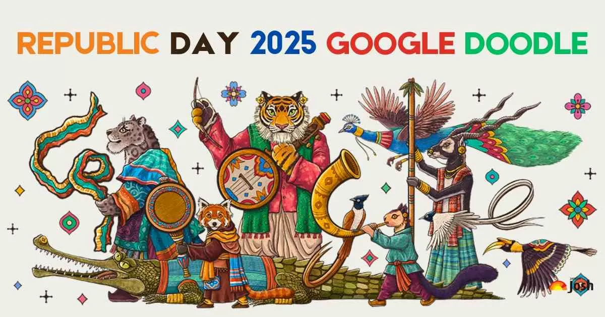 Google Doodle Marks Republic Day 2025 with Stunning Artwork