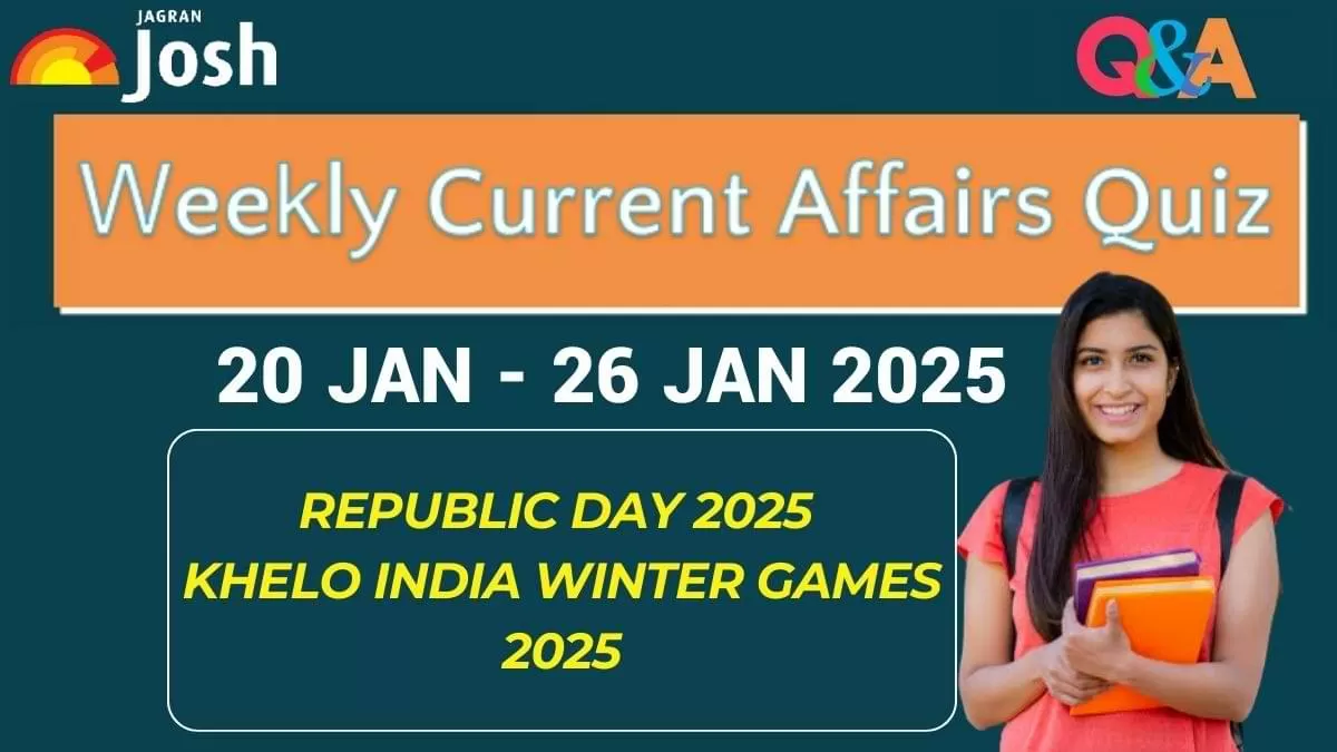 Weekly Current Affairs Quiz 2025
