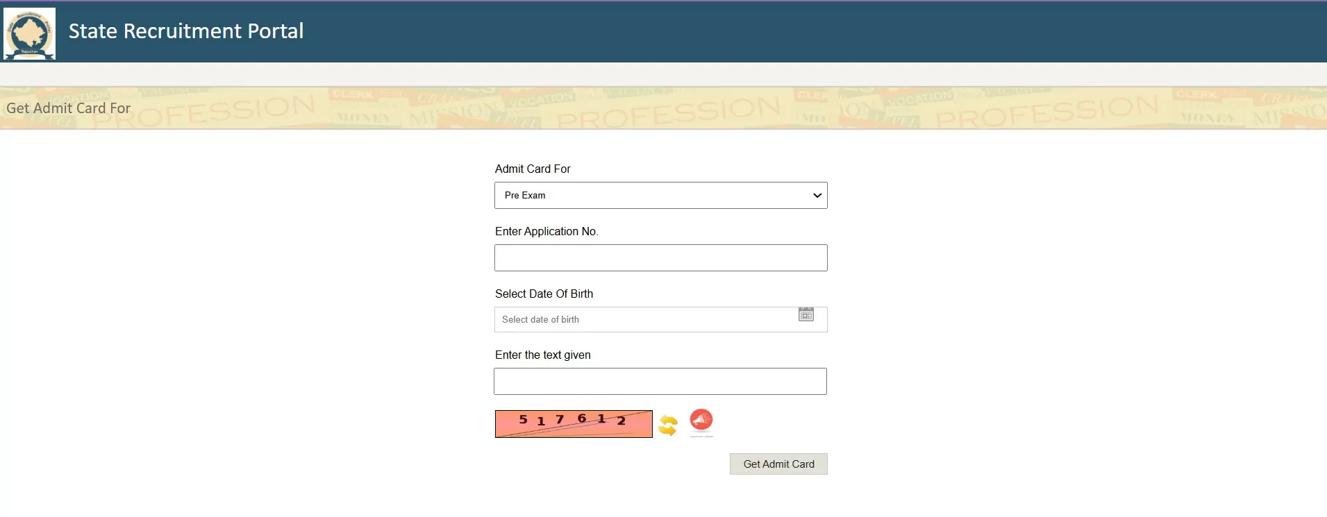 RPSC RAS Exam City Slip 2025 OUT