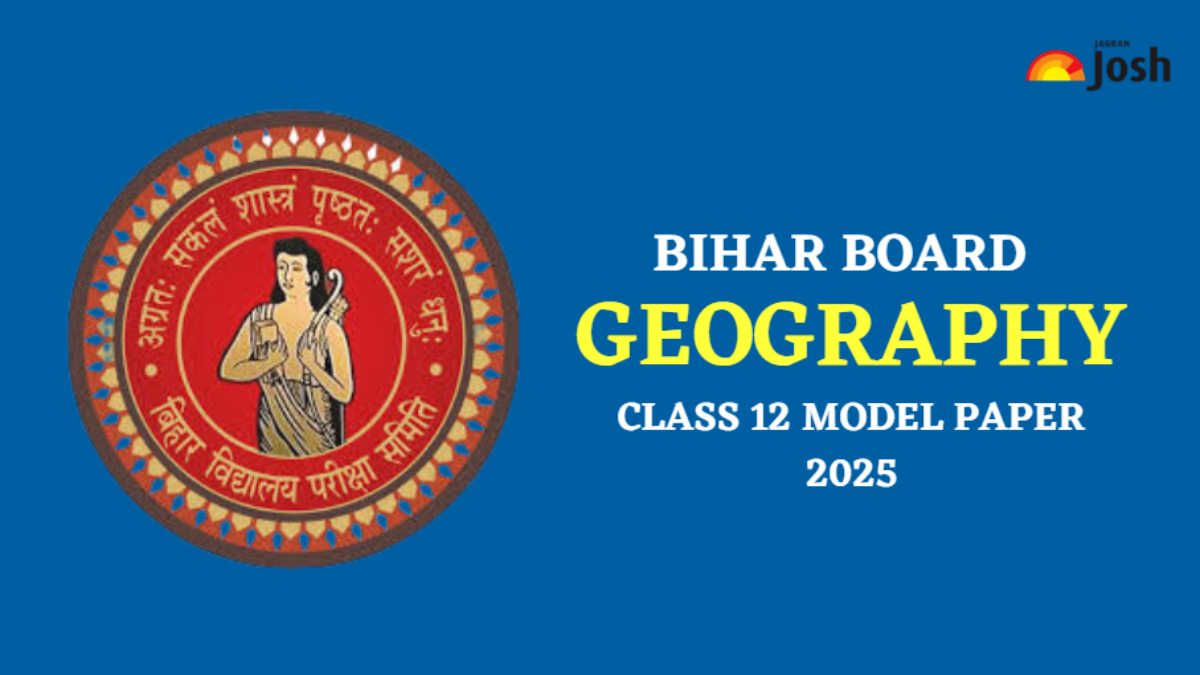 Bihar Board Class 12th Geography Model Paper 2025: Download Free PDF