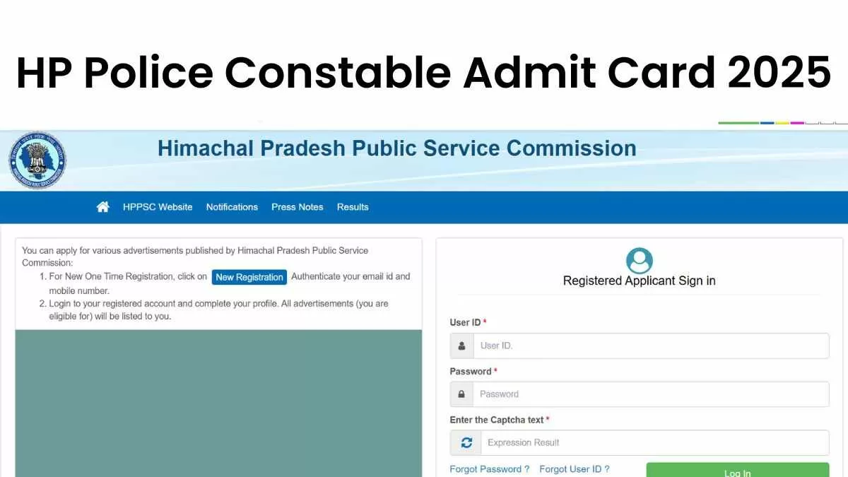 HP Police Admit Card 2025: हिमाचल प्रदेश पुलिस कांस्टेबल परीक्षा के एडमिट जारी,  ये रहा डाउनलोड लिंक