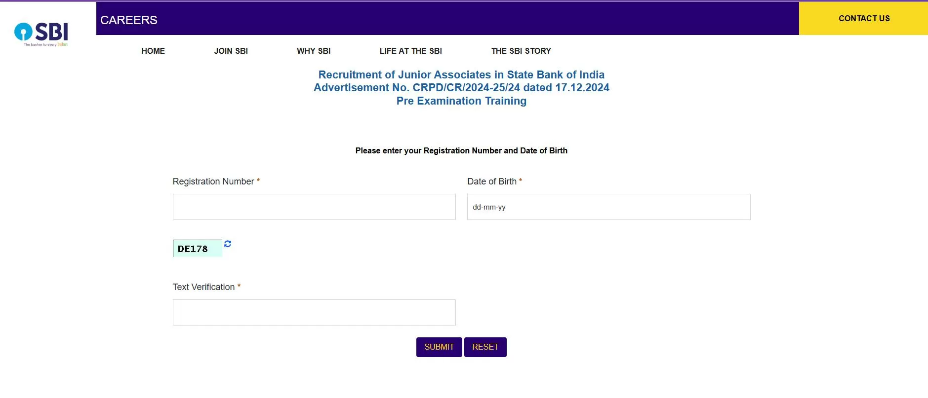 SBI Clerk PET Admit Card 2025 OUT
