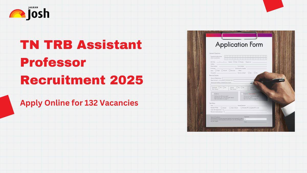 TN TRB Recruitment 2025 Apply Online Start from January 31 at trb.tn.gov, Check Steps and Details Here