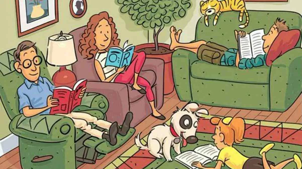 Spot The Hidden Word ‘Book’.