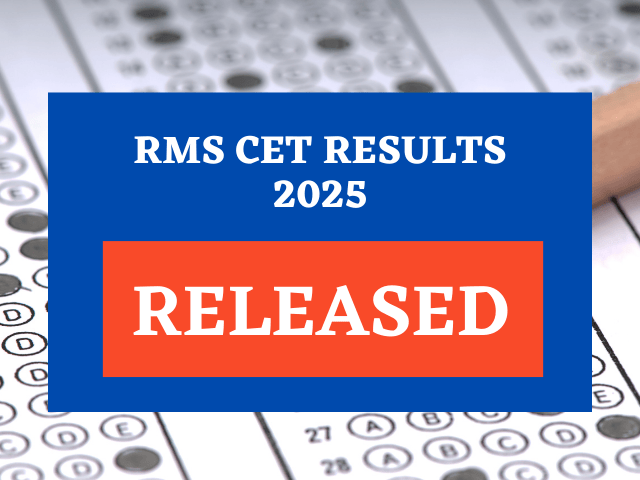 RMS CET Result 2025 released at official website rashtriyamilitaryschools.edu.in