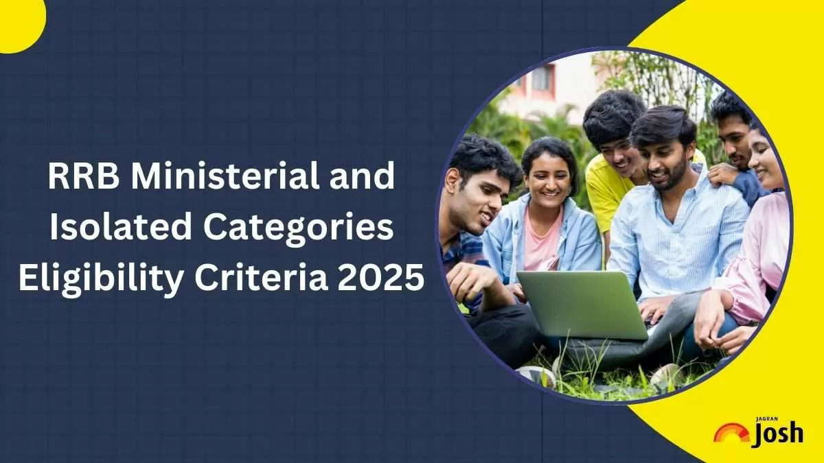 RRB Ministerial and Isolated Categories Eligibility Criteria 2025