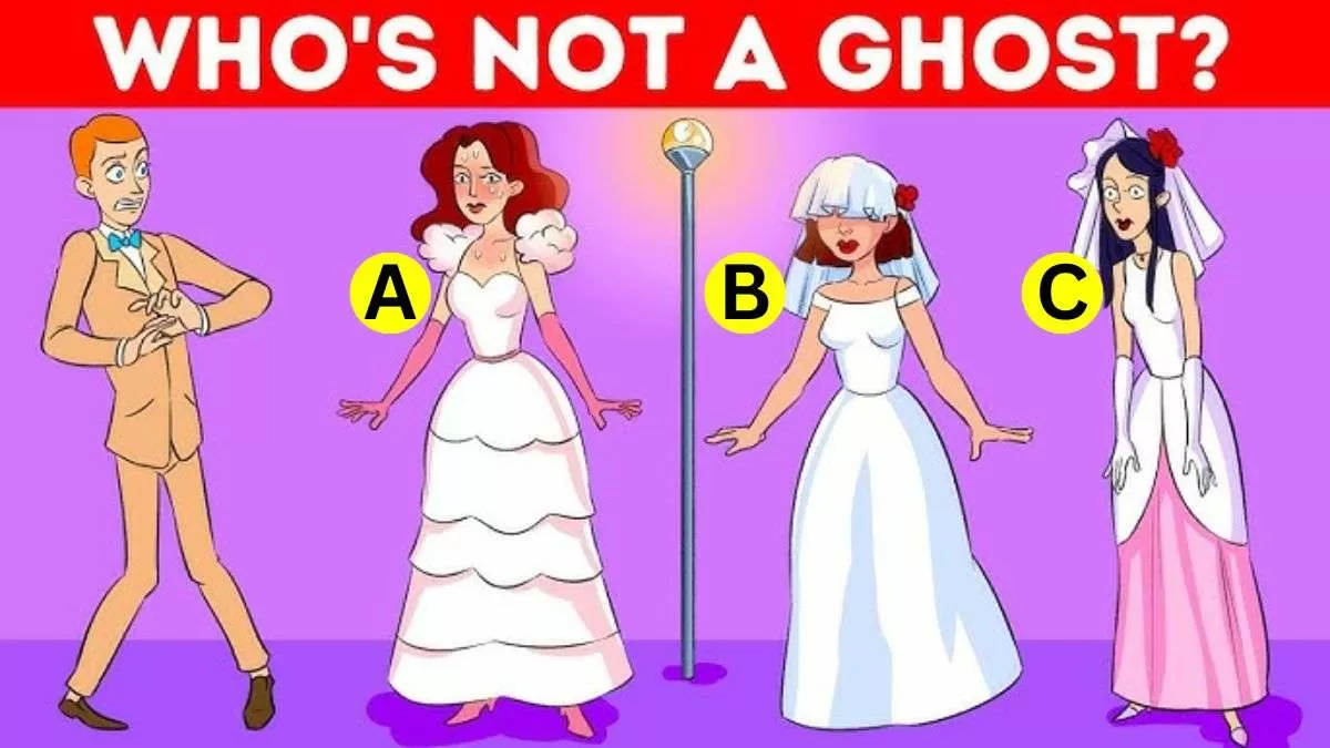 Spot Who Is Not A Ghost.