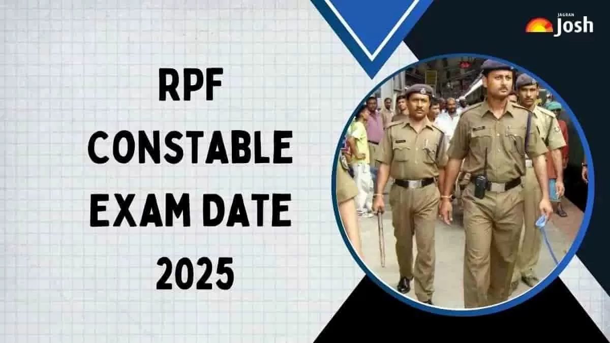 RRB RPF Constable Exam Date 2025 OUT at rrbcdg.gov.in Check City Slip