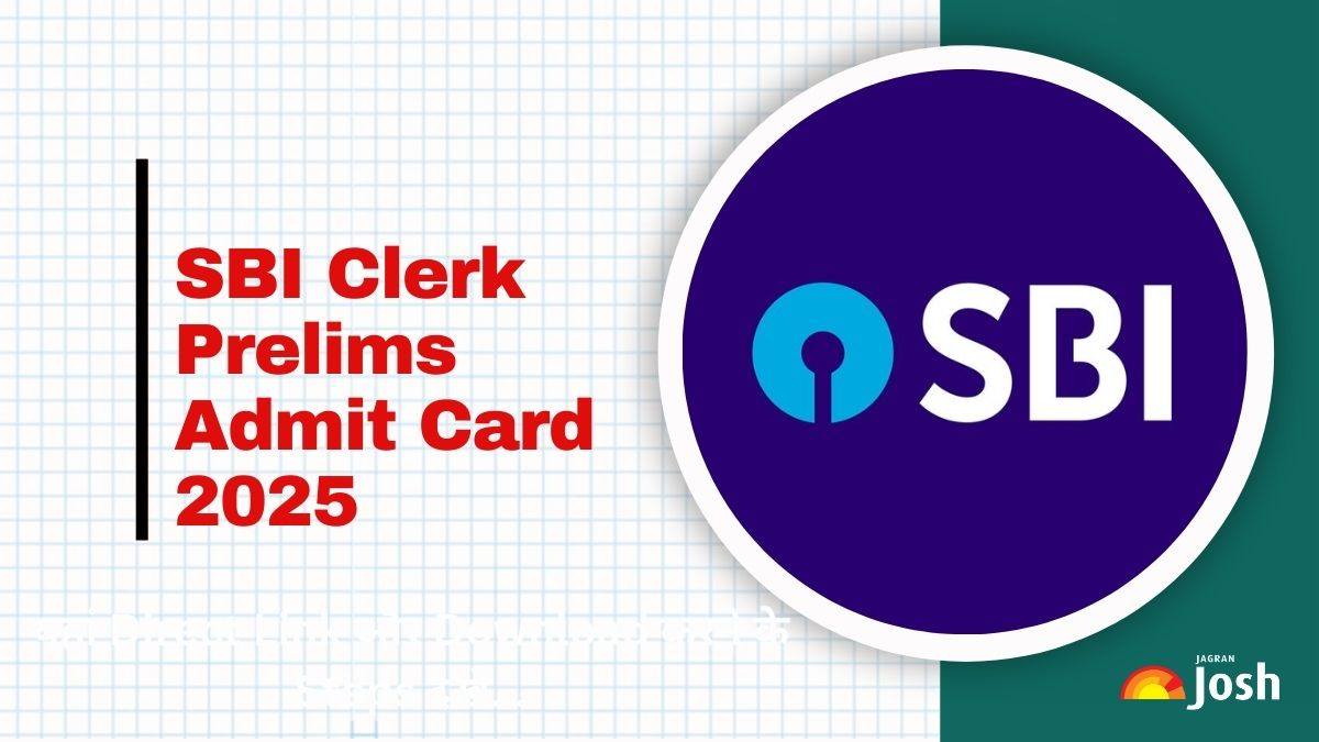 SBI Clerk Prelims Admit Card 2025 Date OUT: इस दिन आएगा एसबीआई क्लर्क का कॉल लेटर, जानें कहां से कर सकते हैं डाउनलोड