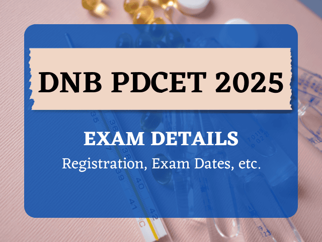 DNB PDCET 2025 Registrations have begun on the official website at natboard.edu.in. Students can visit the official website to register for the DNB PDCET 2025 Exams till February 19, 2025.