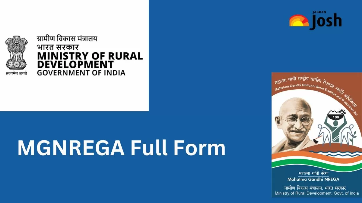 What is MGNREGA Full Form: Get All Details Here
