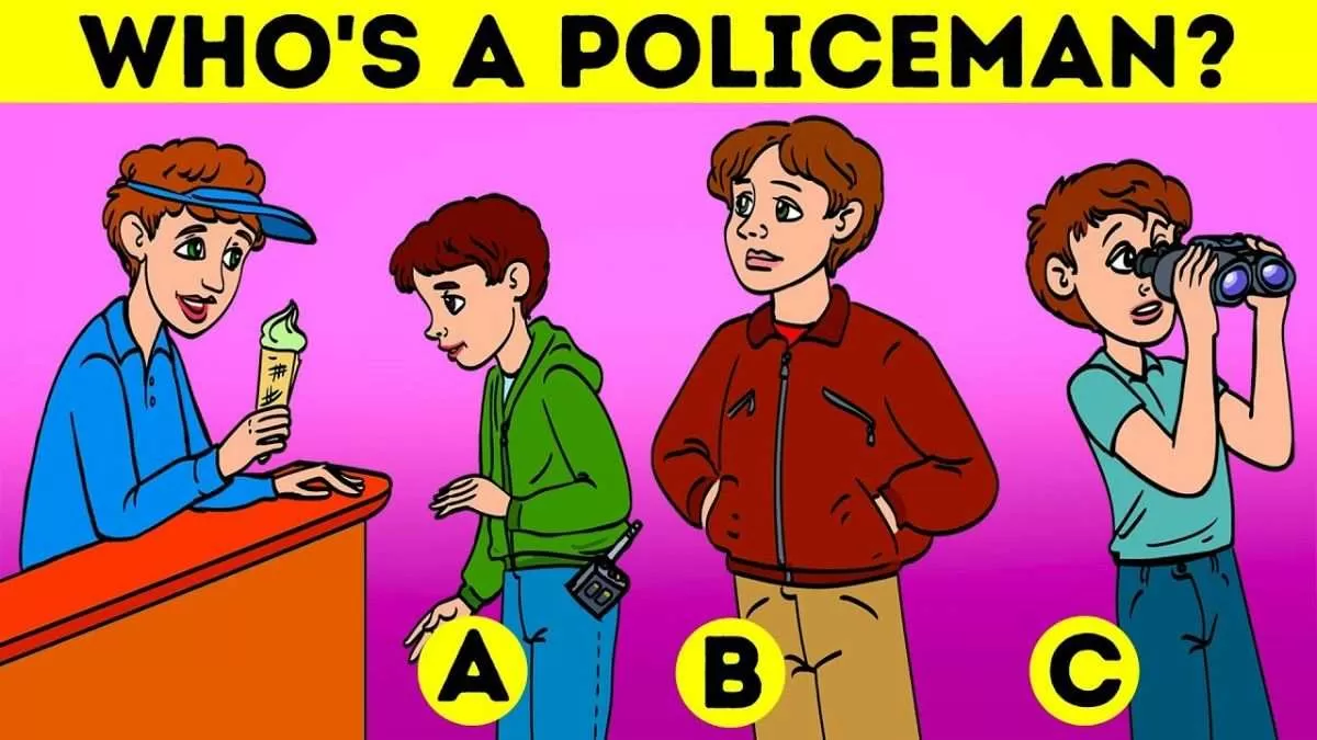 Spot The Policeman.