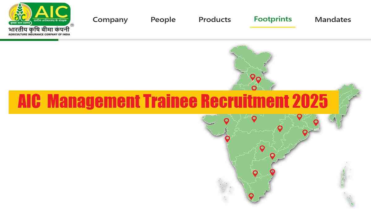 AIC Recruitment 2025 for Manager And Other Posts: Check Eligibility, Application Process, Salary And More 