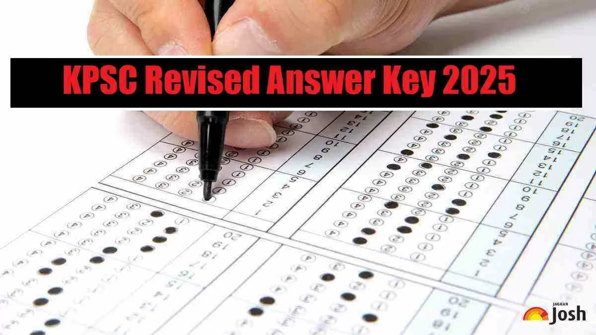 Check all details here for KPSC Revised Answer Key 2025