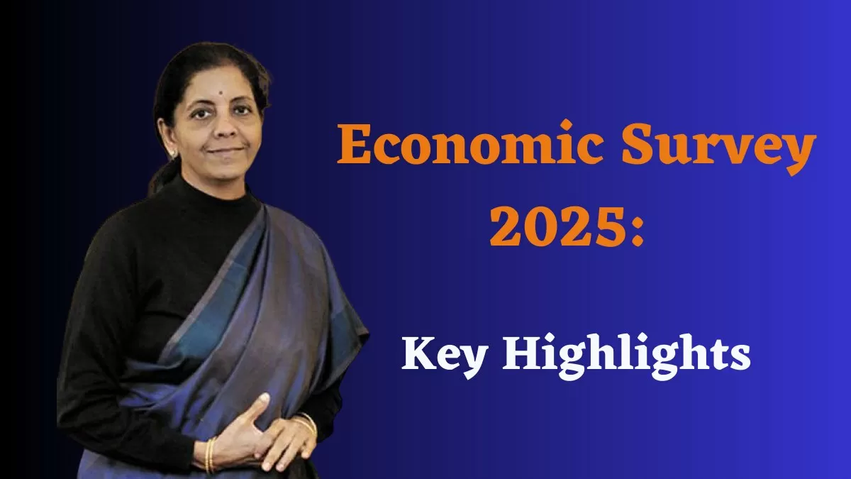 Economic Survey 2025  report will be presented by the Finance Minister of India.