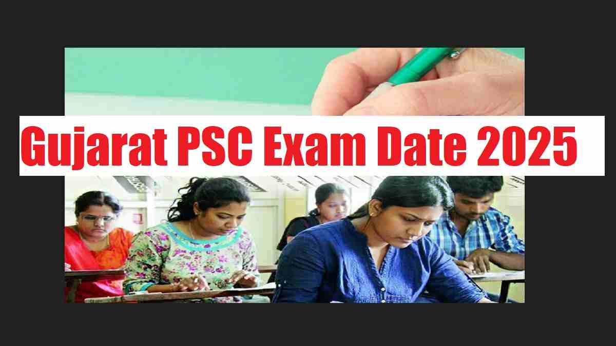 GPSC Exam Date 2025 Out at gpsc.gujarat.gov.in: Download Schedule for Assistant Engineer, Junior Town Planner, Lecturer and others 