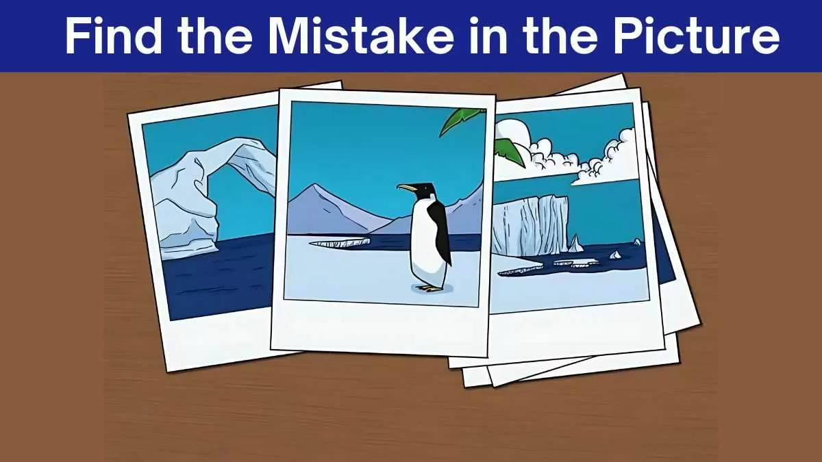 IQ Test: Find the mistake in 4 seconds