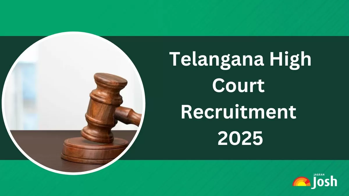 Telangana High Court Recruitment 2025