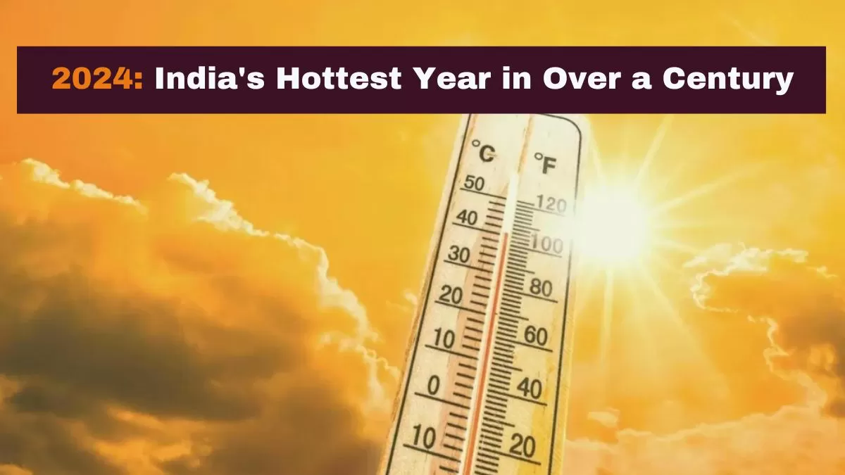 India's record heat is in sync with an increase in global annual average temperatures.