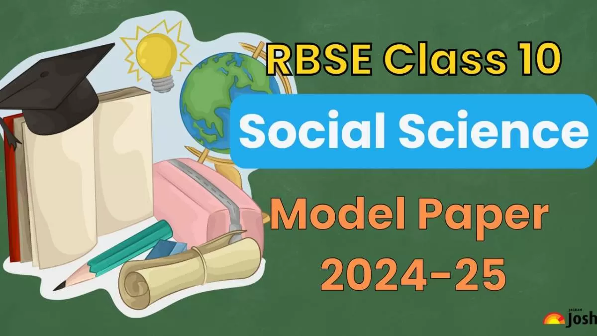 RBSE Class 10 Social Science Model Paper 2024-25 Free Pdf.