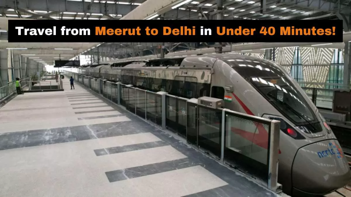 Check the the ticket prices of the Namo Trains between New Ashok Nagar (Delhi) and Meerut South.