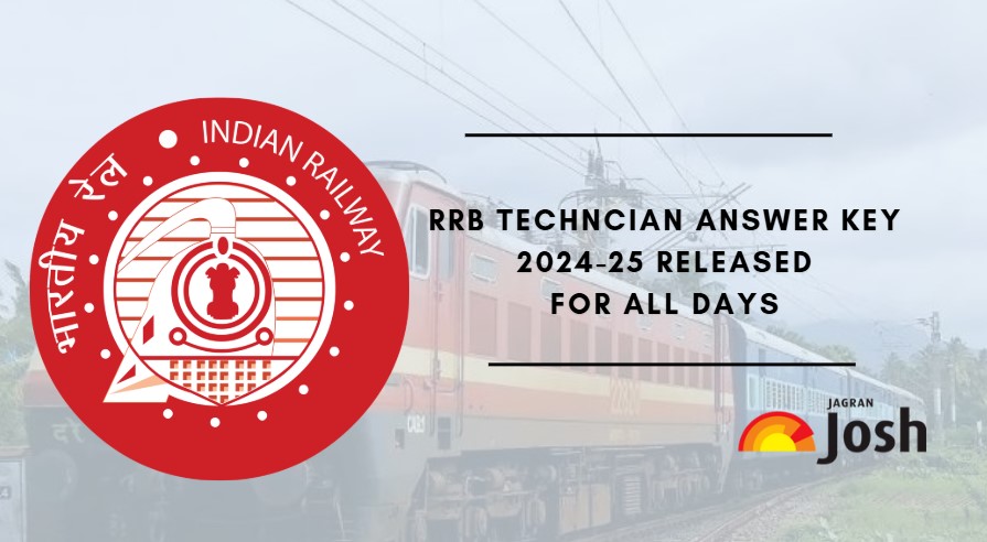 rrb technician answer key 2024