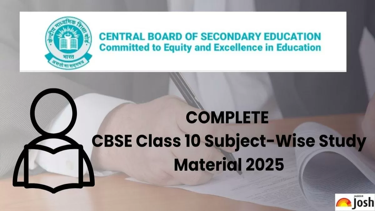 COMPLETE CBSE Class 10 Subject-Wise Study Material 2025