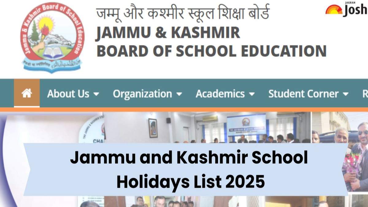 Jammu and Kashmir School Holidays List 2025 Check Government Holiday