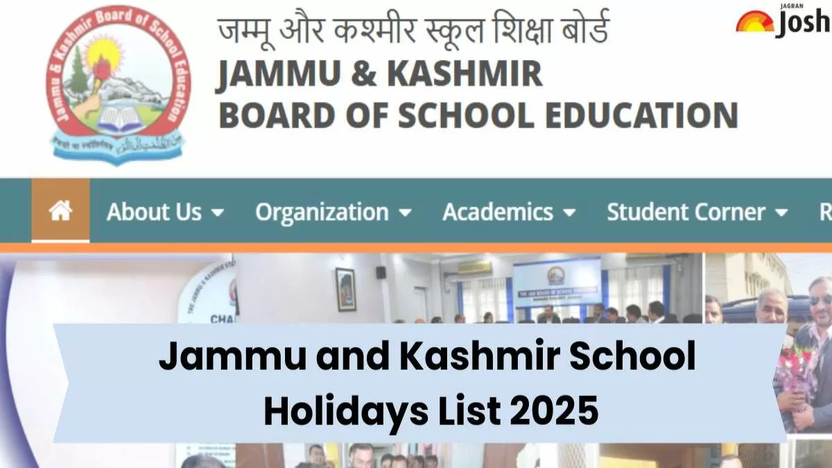 Jammu and Kashmir School Holidays List 2025 Free PDF Download