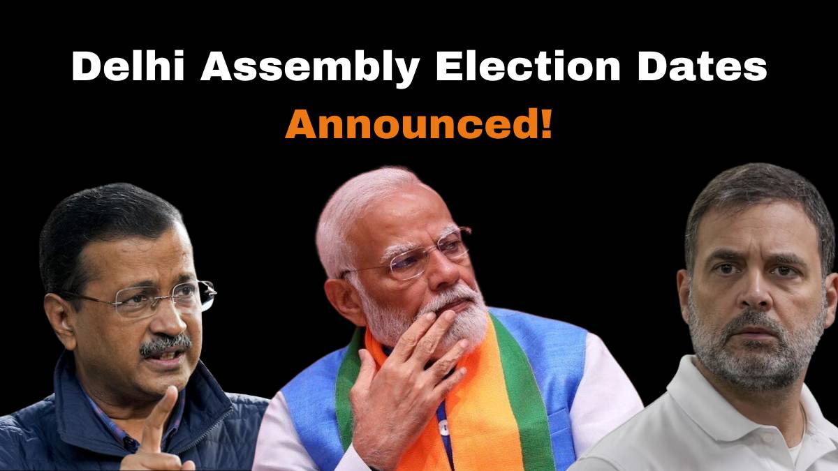 Delhi Assembly Election Dates, Time, and Results AAP, BJP, and INC Set for a Fierce Battle