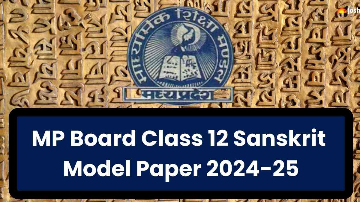 MP Board Class 12 Sanskrit Model Paper 2024: Download FREE PDF