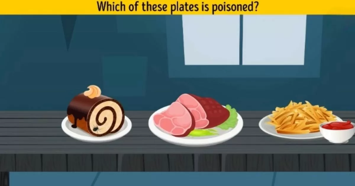  Spot the Poisoned Plate in 3 Seconds