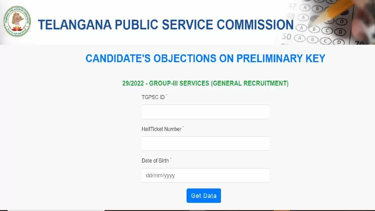 TSPSC Group 3 Answer Key 2024 OUT at tspsc.gov.in: Submit TGPSC Objection