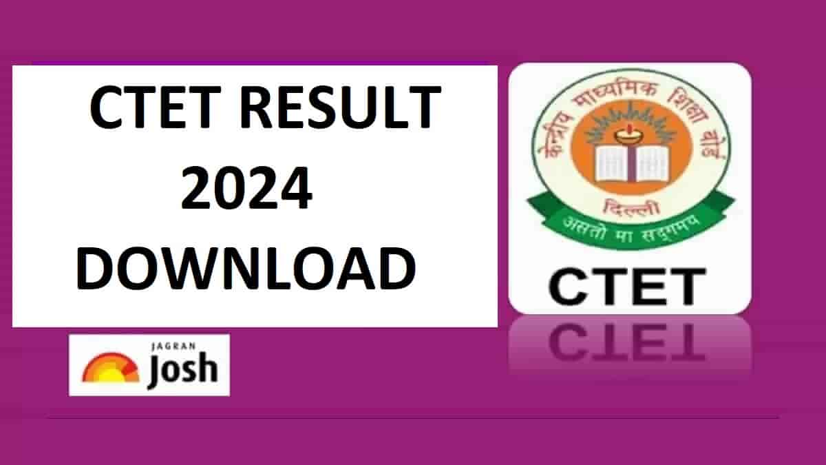 ctet result 2024 download link