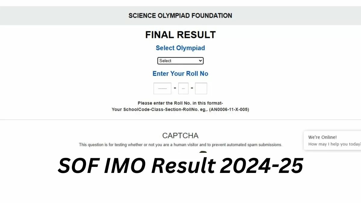 IMO Result 2025: results.sofworld.org पर SOF इंटरनेशनल मैथमेटिक्स ओलंपियाड स्कोरकार्ड पीडीएफ कैसे डाउनलोड करें, जानें