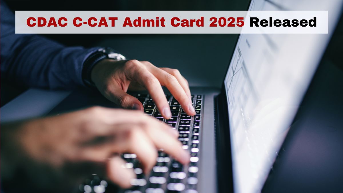 CDAC will hold the C-CAT 2025 exam on January 11 and 12, 2025.