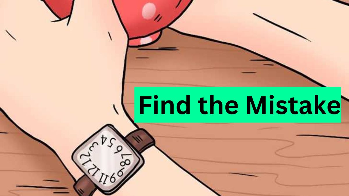 Picture Puzzle to Test Your IQ: Only super attentive readers can spot the mistake in 3 seconds!