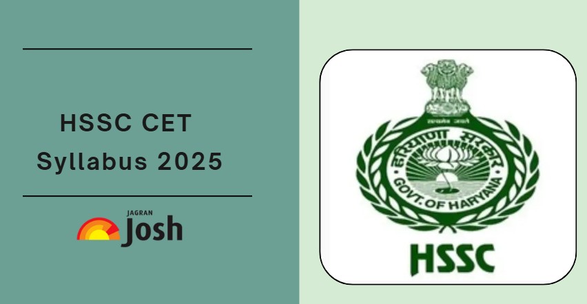 Check out the latest HSSC CET syllabus 2025 from here