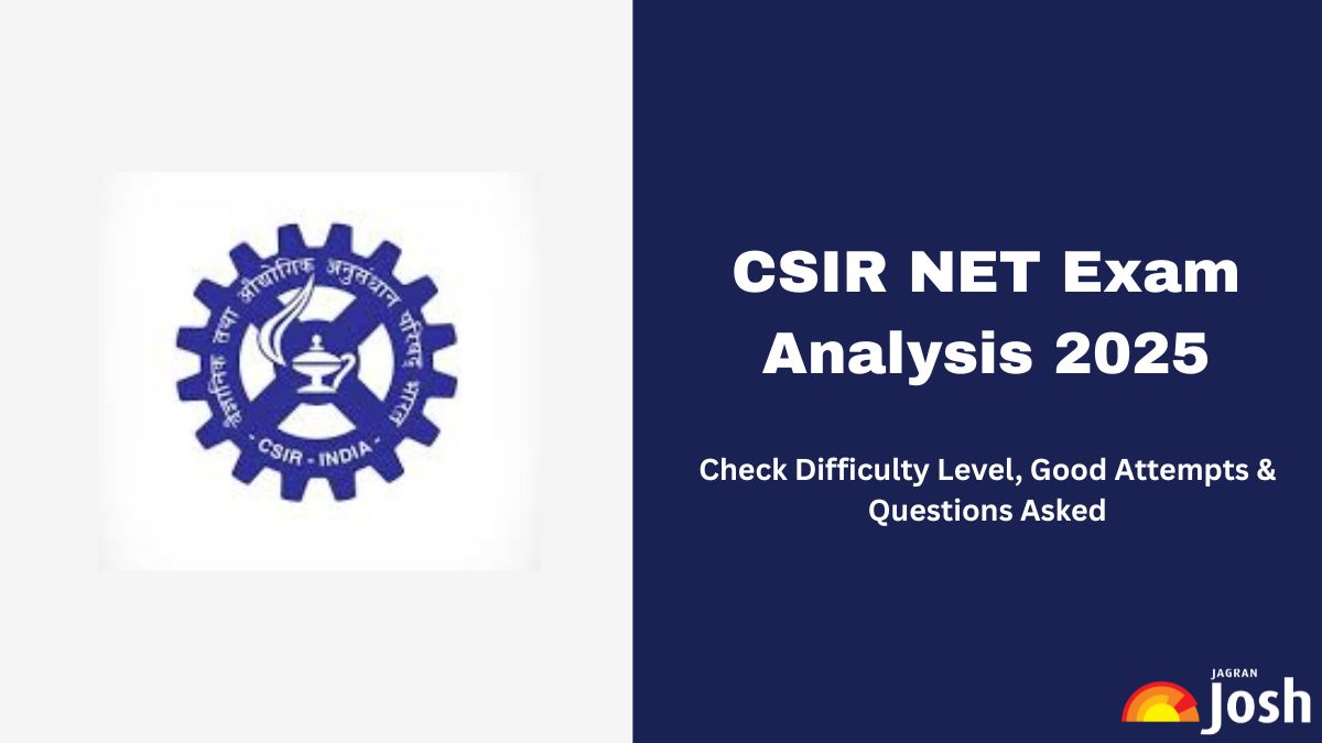 CSIR NET 2025 Analysis
