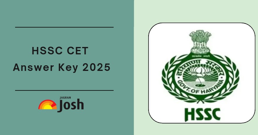 Download HSSC CET answer key 2025 here