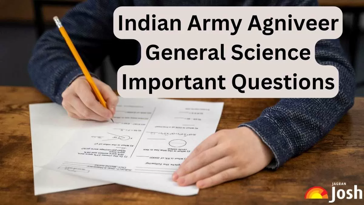 Indian Army Agniveer General Science Important Questions 2025