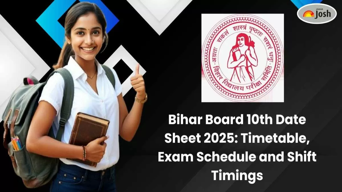 Bihar Board 10th Date Sheet 2025