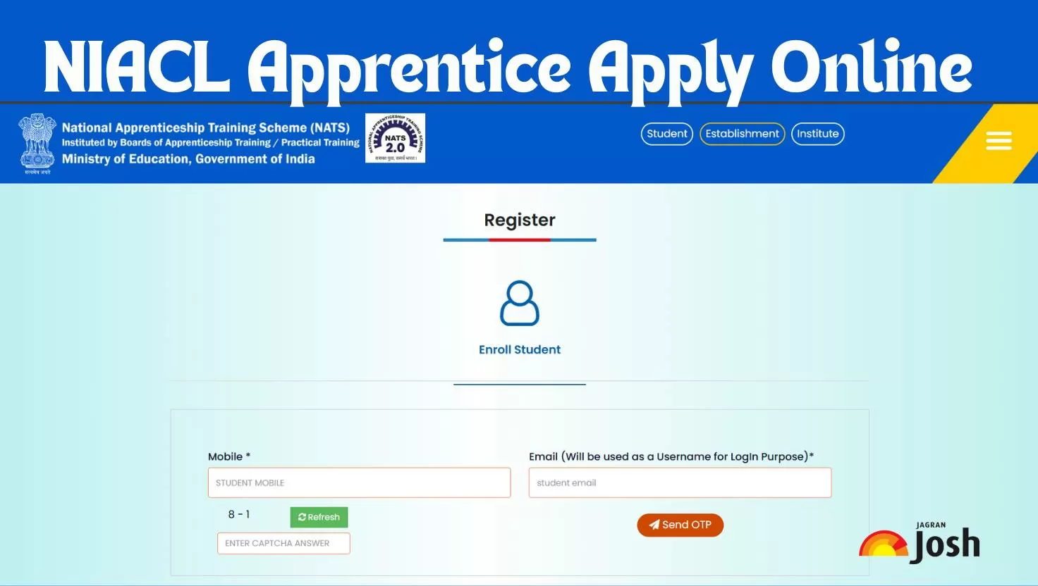 NIACL Apprentice Apply Online 2025